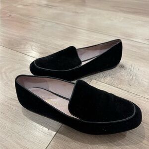 Chinese laundry loafers size 6.5 black velvet